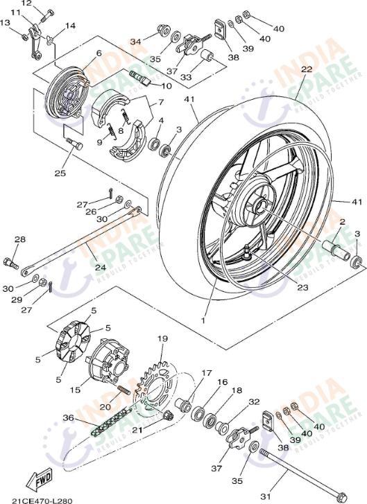 REAR WHEEL